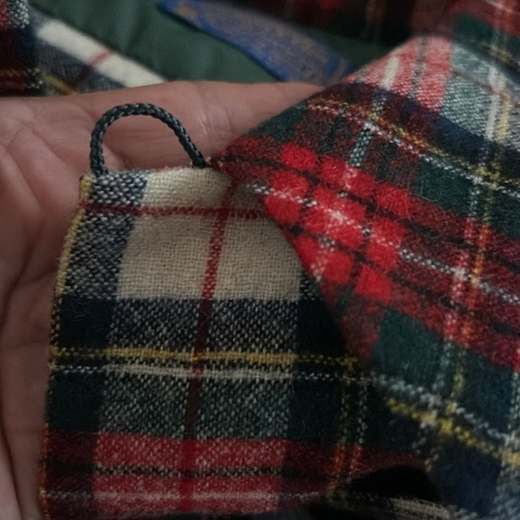 Vintage Pendleton Loop Collar Tartan Virgin Wool Plaid Board Shirt 50’s | 60’s - Picture 11 of 15